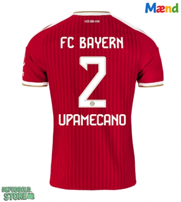 Bayern Munich Dayot Upamecano #2 Replika Hjemmebanetrøje 2026-27 Kortærmet